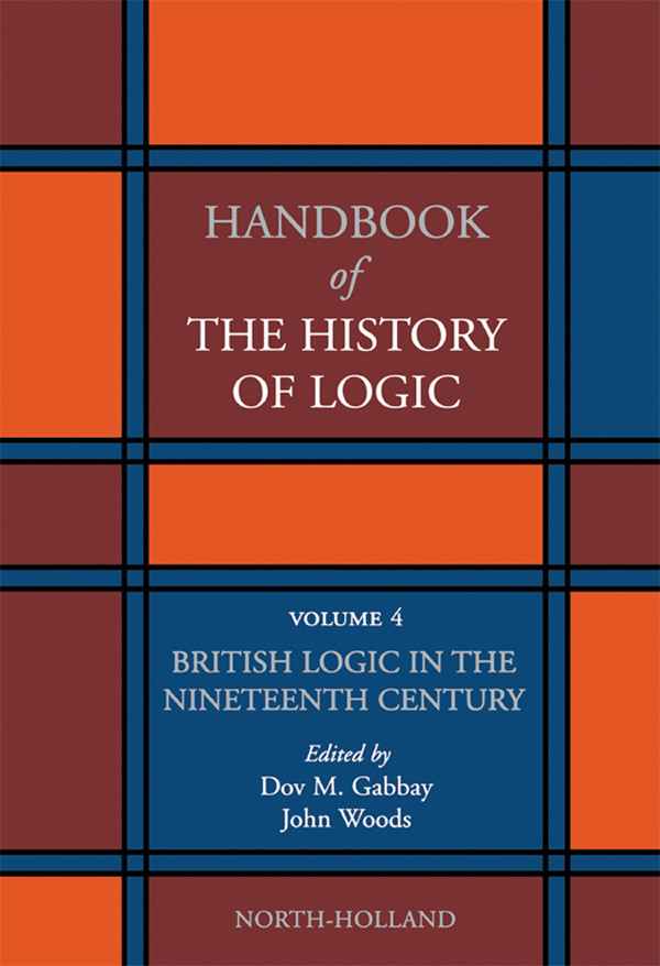 British Logic In The Nineteenth Century Dov M Gabbay