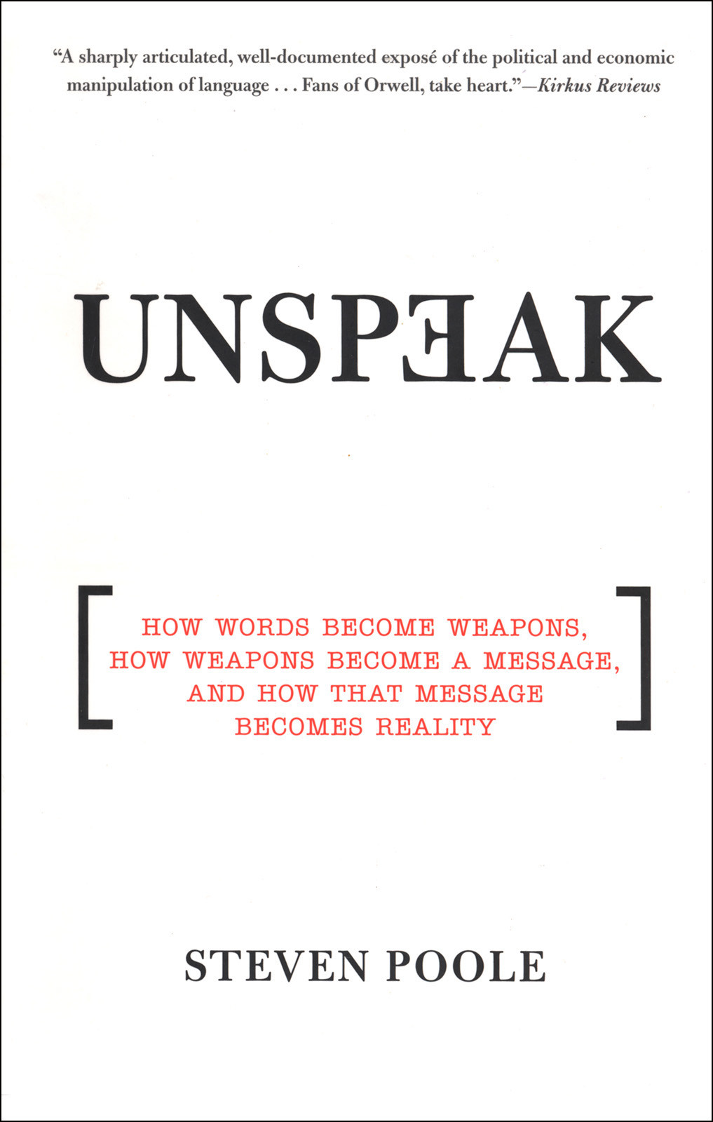Unspeak Steven Poole