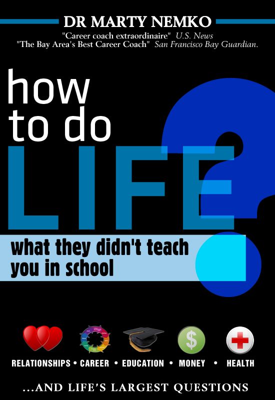 How To Do Life What They Didnt Teach You In School Marty Nemko