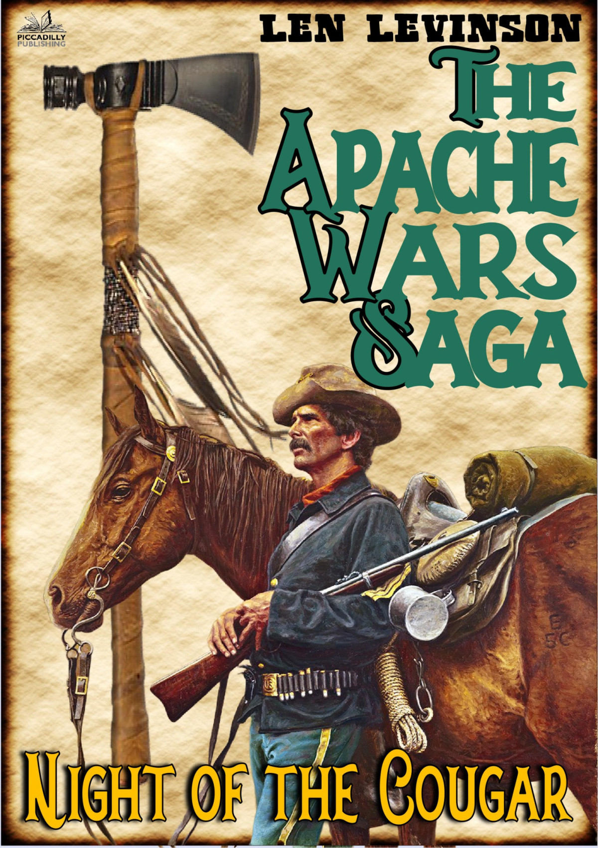 The Apache Wars Saga 06 Night Of The Cougar Len Levinson