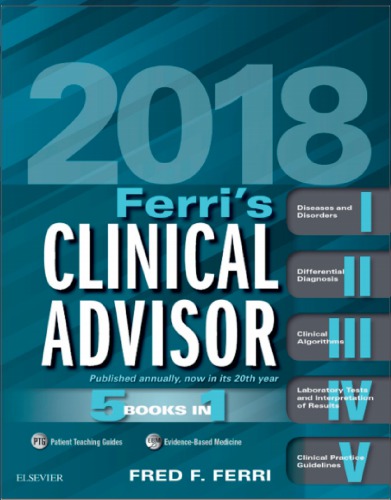 Ferris Clinical Advisor 2018 20th Edition Fred F Ferri