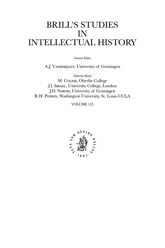Ideas Mental Faculties And Method The Logic Of Ideas Of Descartes And Locke And Its Reception In The Dutch Republic 16301750 Paul Schuurman