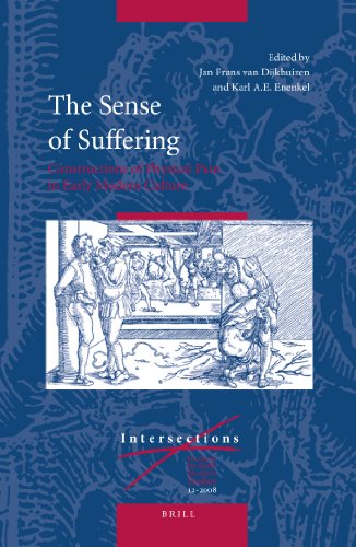 The Sense Of Suffering Constructions Of Physical Pain In Early Modern Culture Jan Frans Van Dijkhuizen