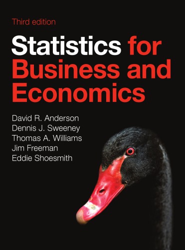 Statistics For Business And Economics 3rd David R Anderson Et Al