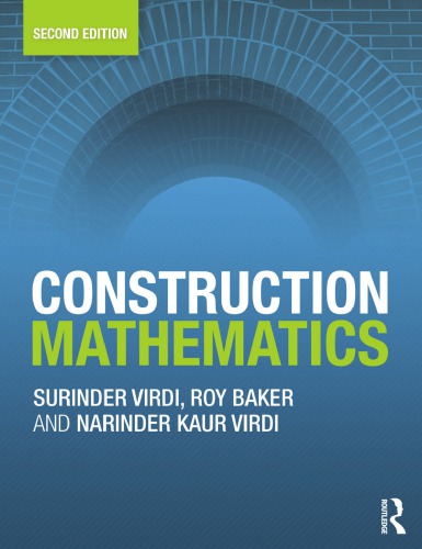 Construction Mathematics 2nd Surinder Virdi Roy Baker Narinder Kaur Virdi