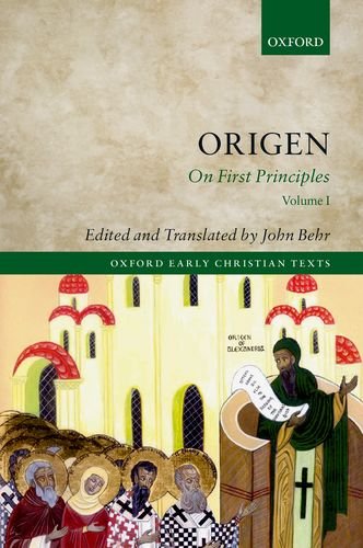 On First Principles 1st Edition Origen
