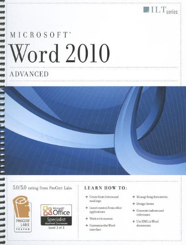 Word 2010 Advanced Certblaster Data Student Axzo Press