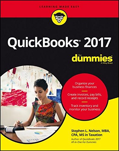 Quickbooks 2017 For Dummies 1st Edition Stephen L Nelson