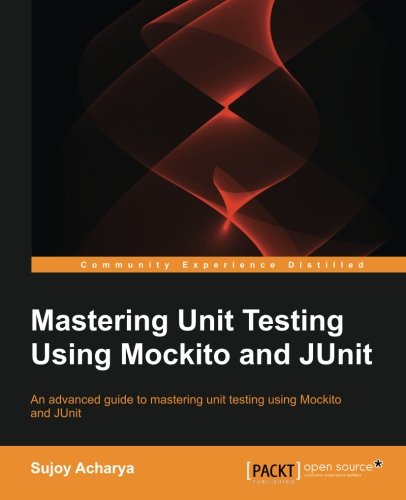 Mastering Unit Testing Using Mockito And Junit Sujoy Acharya