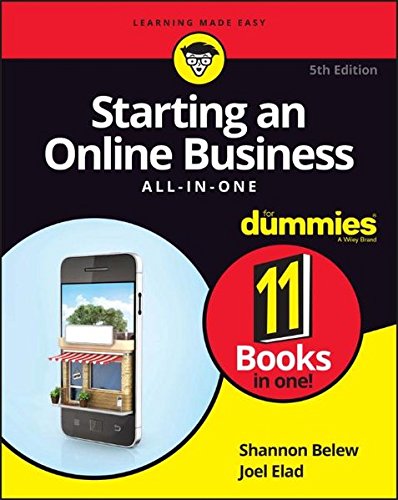 Starting An Online Business Allinone For Dummies 5th Edition Shannon Belew