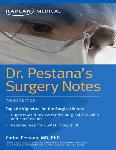 Dr Pestanas Surgery Notes 3rd Carlos Pestana