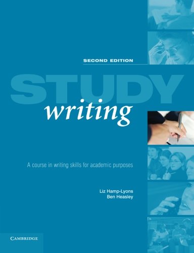 Study Writing A Course In Written English For Academic Purposes Updated Liz Hamplyons