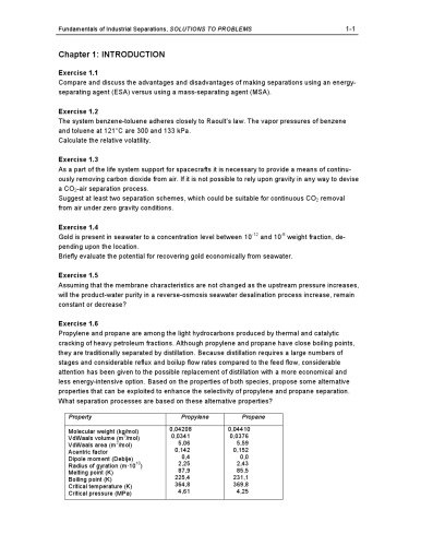 Solution Manual Industrial Separation Processes Fundamentals André B De Haan