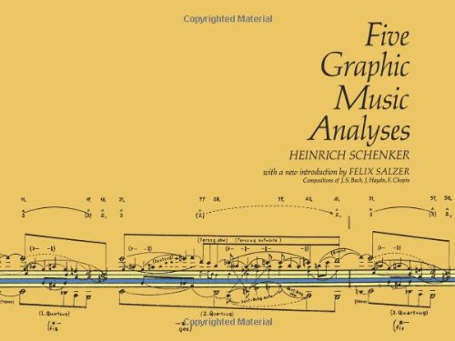 Five Graphic Music Analyses 2nd Edition Heinrich Schenker