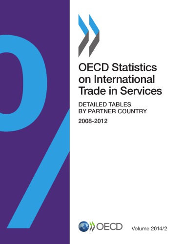 Oecd Statistics On International Trade In Services Volume 20142 Detailed Tables By Partner Country 20082012 Oecd