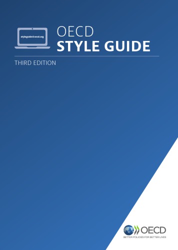Oecd Style Guide Third Edition Oecd