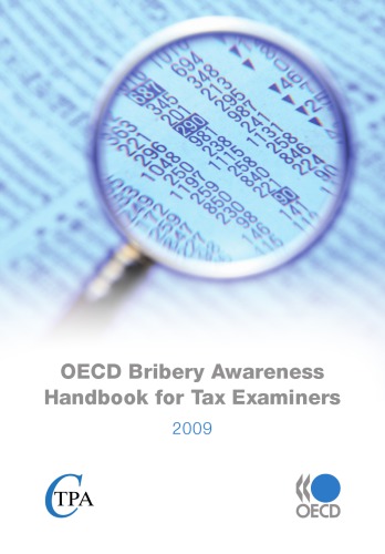 Oecd Bribery Awareness Handbook For Tax Examiners Oecd