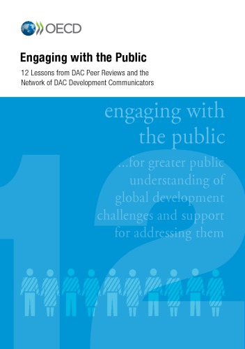 Engaging With The Public Twelve Lessons From Dac Peer Reviews Oecd