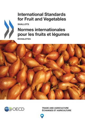 International Standardisation Of Fruit And Vegetables Shallots Oecd