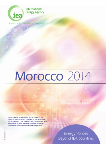 Energy Policies Beyond Iea Countries Morocco 2014 Oecd