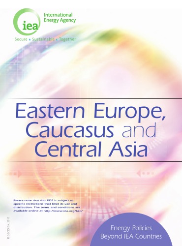 Energy Policies Beyond Iea Countries Caspian And Black Sea Regions 2015 Oecd