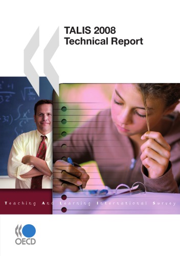 Talis 2008 Technical Report 2010 Oecd