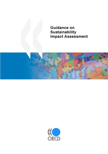 Guidance On Sustainability Impact Assessment Oecd
