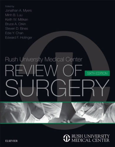 Rush University Medical Center Review Of Surgery 6th Jonathan Myers Et Al