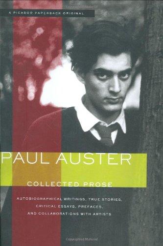 Collected Prose Paul Auster
