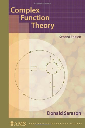 Complex Function Theory 2nd Edition Donald Sarason