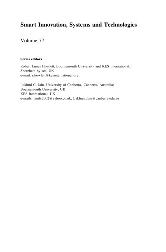 Smart Innovation Systems And Technologies Suresh Chandra Satapathy