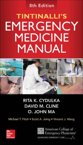 Tintinallis Emergency Medicine Manual 8th Rita K Cydulka
