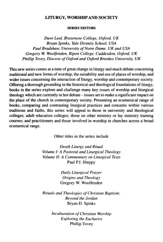 West Syrian Liturgical Theology Baby Varghese