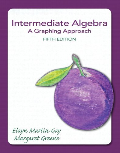 Intermediate Algebra A Graphing Approach 5th Elayn Martingay