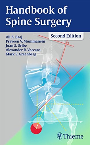 Handbook Of Spine Surgery 2nd Edition Ali A Baaj Praveen V Mummaneni