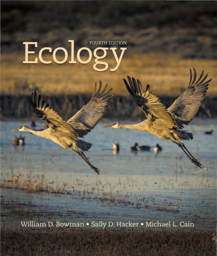 Ecology 4th William D Bowman Sally D Hacker Michael L Cain