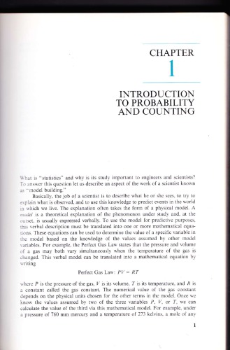 Introduction To Probability And Statistics Principles And Applications For Engineering And The Computing Sciences 3rd Edition J Susan Milton