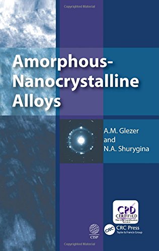 Amorphousnanocrystalline Alloys 1st Edition Am Glezer Na Shurygina