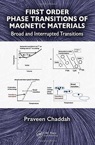 First Order Phase Transitions Of Magnetic Materials Broad And Interrupted Transitions First Edition Praveen Chaddah
