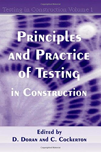 Principles And Practice Of Testing In Construction Clive Cockerton
