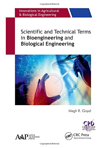 Scientific And Technical Terms In Bioengineering And Biological Engineering 1st Edition Goyal