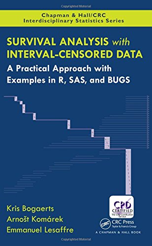 Survival Analysis With Intervalcensored Data A Practical Approach With Examples In R Sas And Bugs 1st Edition Kris Bogaerts