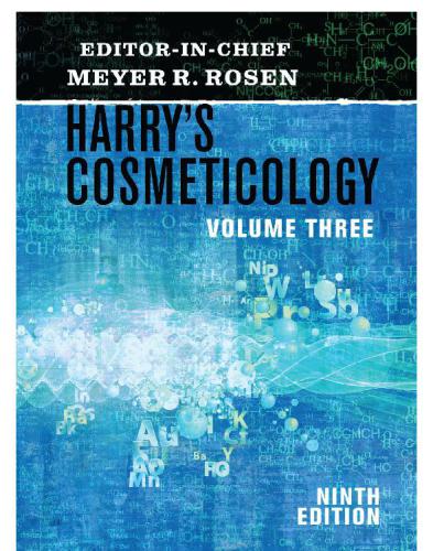 Harrys Cosmeticology 9th Edition Volume 3 Rosen Meyer R