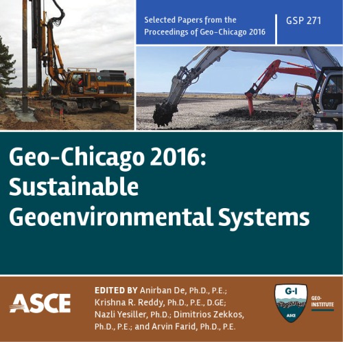 Geochicago 2016 Sustainable Geoenvironmental Systems De Anirban Farid