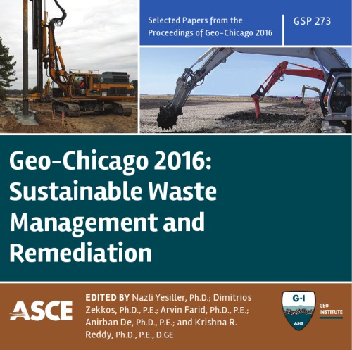 Geochicago 2016 Sustainable Waste Management And Remediation De