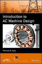 Introduction To Ac Machine Design Lipo T A
