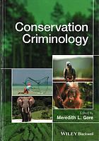Conservation Criminology Gore Meredith L