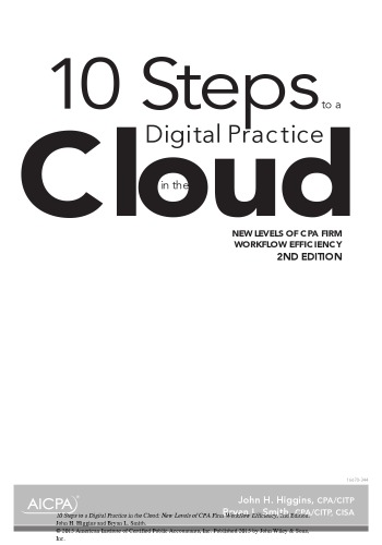 10 Steps To A Digital Practice In The Cloud Higgins John H