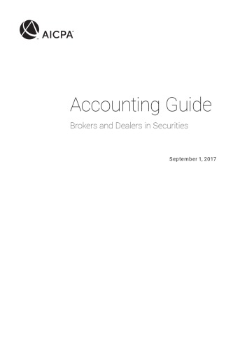 Brokers And Dealers In Securities Aicpa