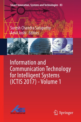 Information And Communication Technology For Intelligent Systems Ictis 2017 Volume 1 Joshi